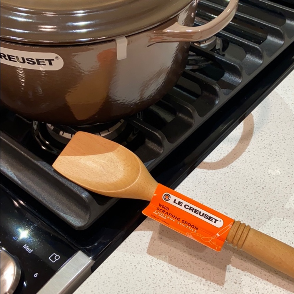 NWT Le Creuset Wood Scraping Spoon